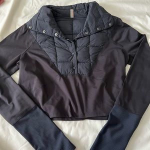 Free People Movement Cropped Quilted Jacket